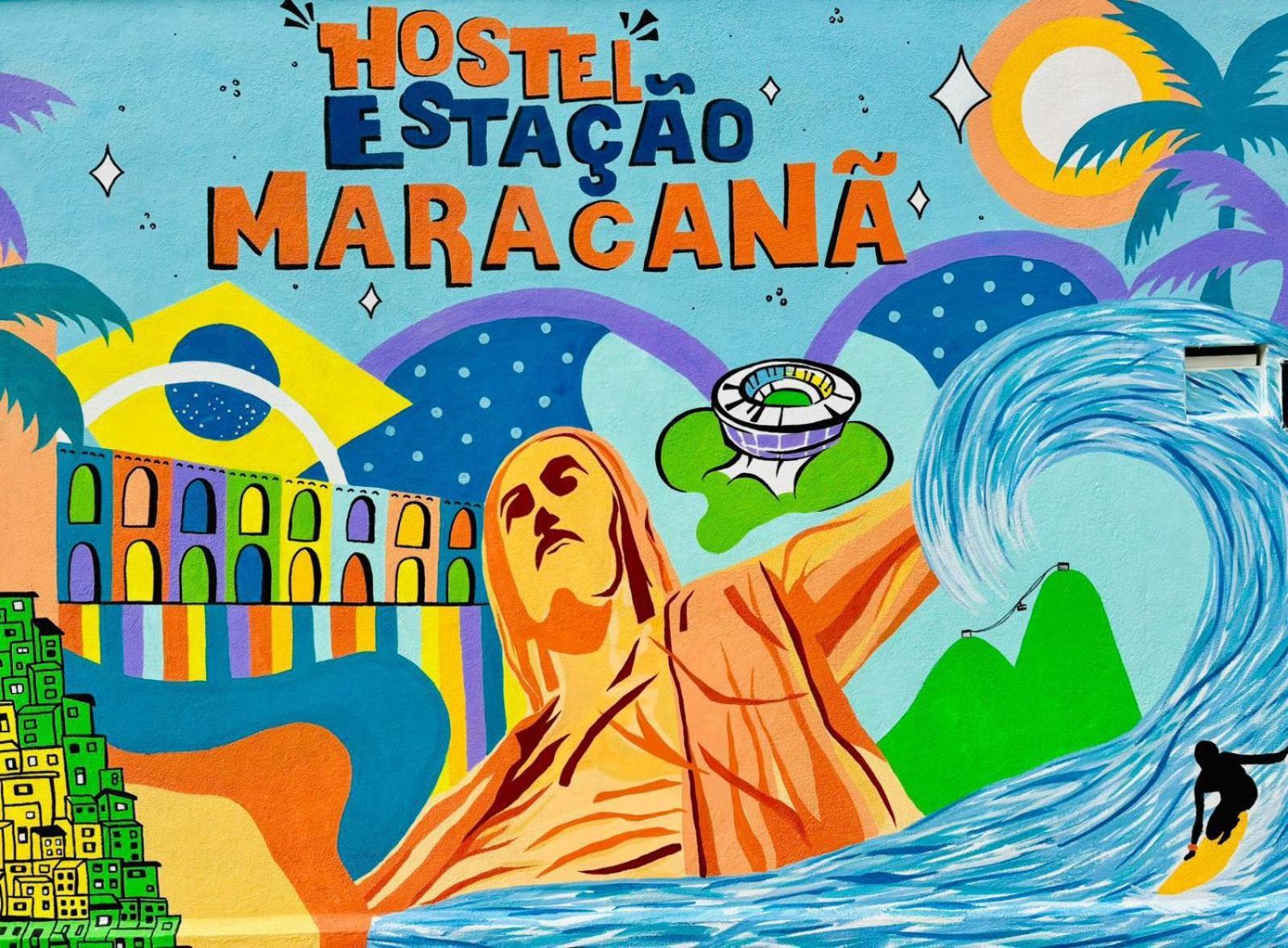 Hostel Estacao Maracana Rio de Janeiro Exterior foto